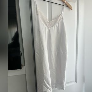 White Slip Dress/ Lingerie